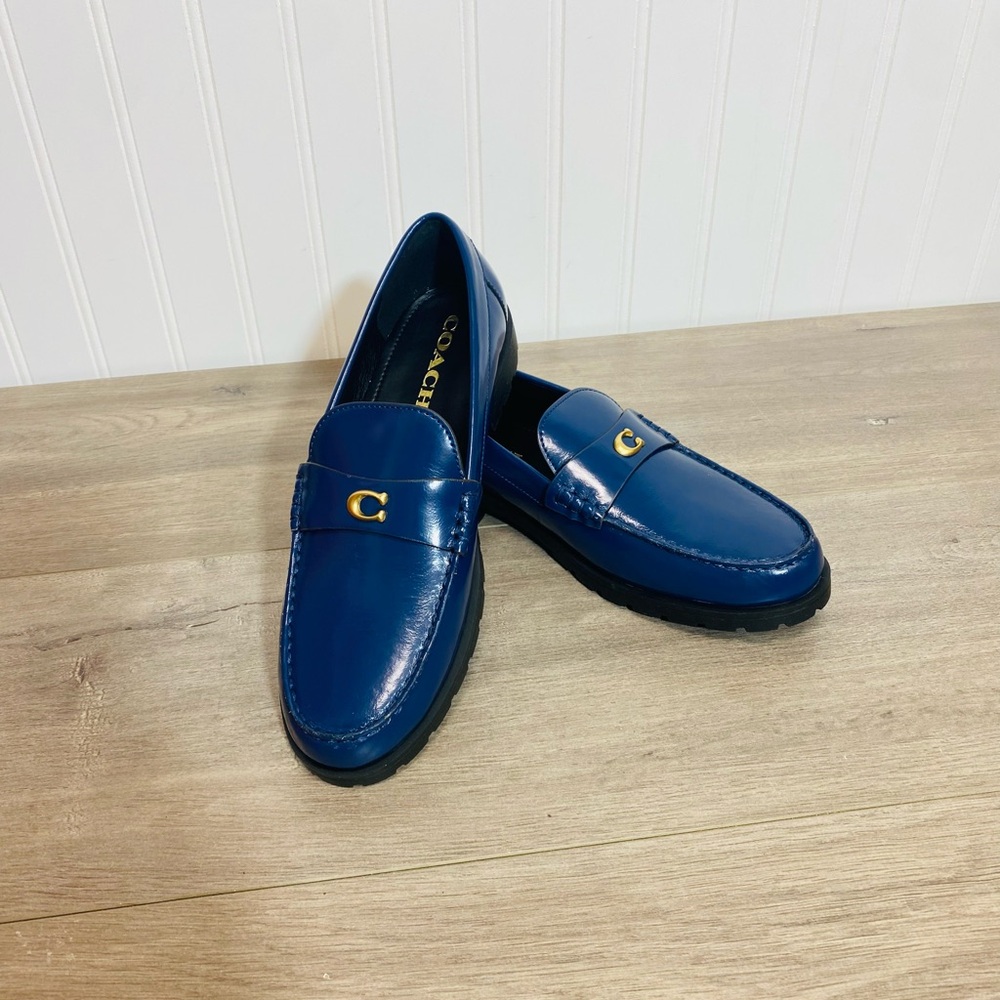 Brand new women’s Coach Patent Leather Loafer size 6.5 no box - Picture 8 of 13